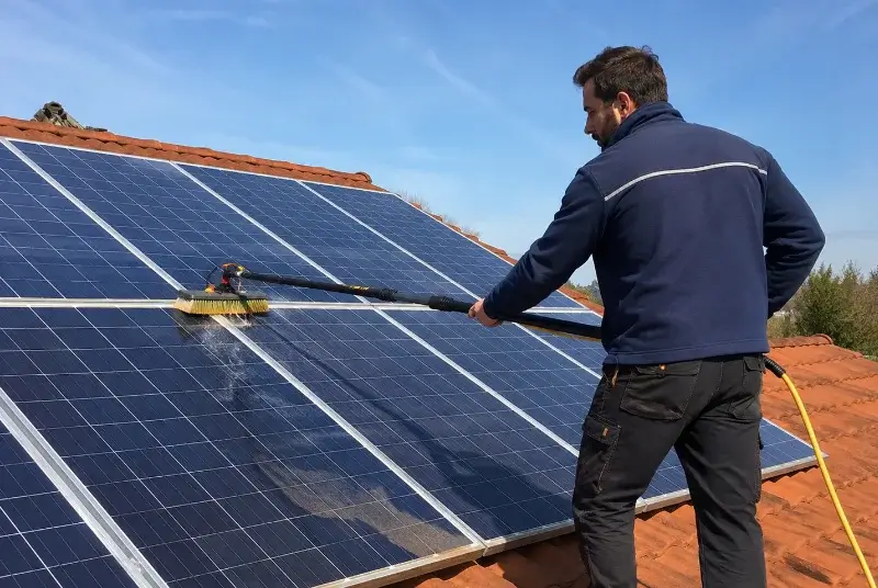 Nettoyage et entretien de panneaux solaires à Sigean