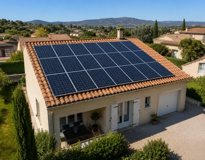 Prime à l'autoconsommation panneaux solaires Sigean — aide financière de l'État